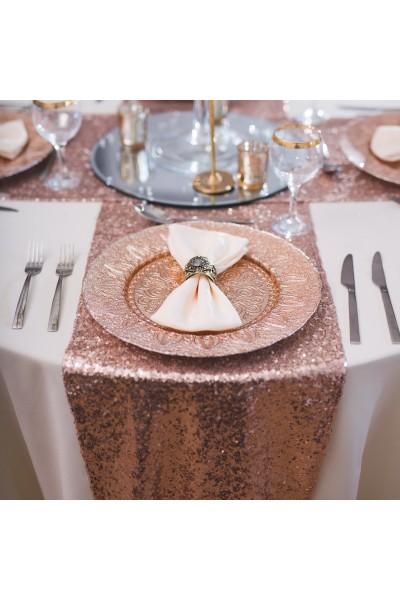 Ранер паєтка бронза