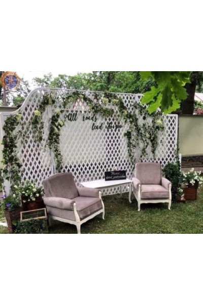 Фон гратчастий білий