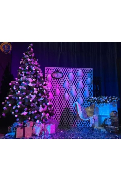 Фон гратчастий білий