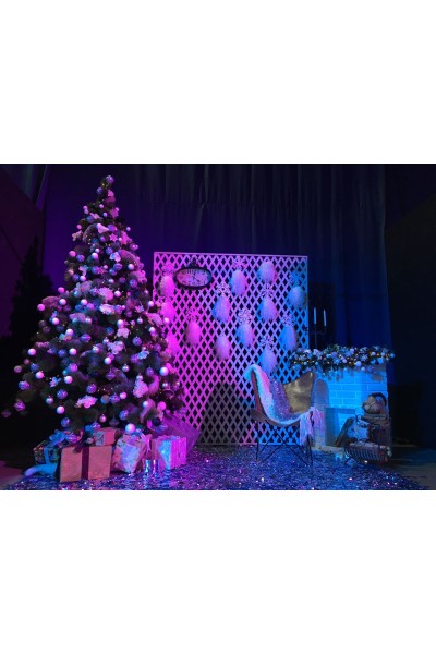 Фон гратчастий білий