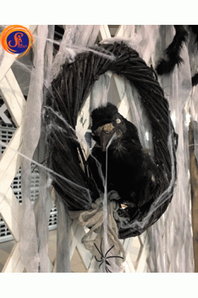 Опудало ворона