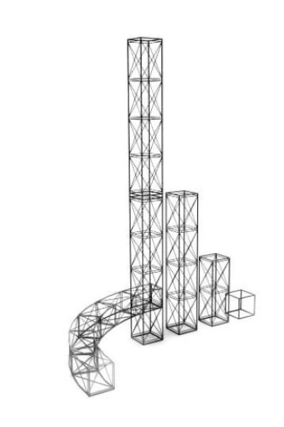 Фермовий конструктив під банер