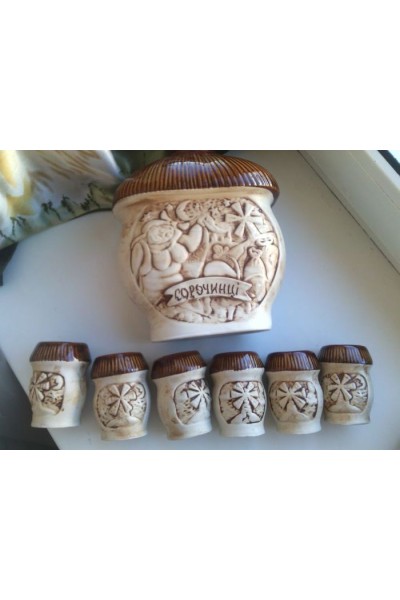 Чарки глиняні