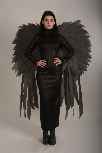 Крила великі чорні