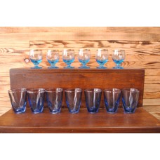 Чарки вінтажні сині