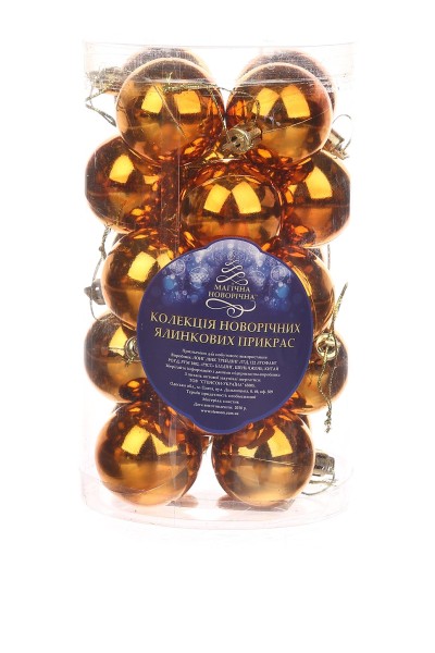 Новорічні іграшки в асортименті