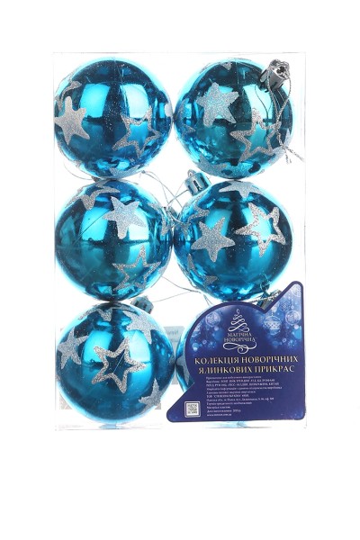 Новорічні іграшки в асортименті