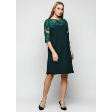 Сукня коктельна ізумруд