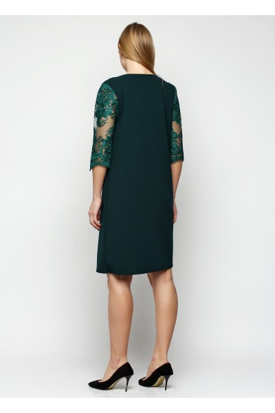 Сукня коктельна ізумруд