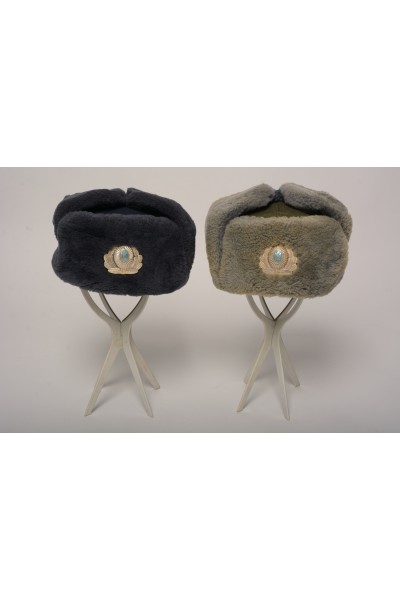 Милиционерские шапки-ушанки