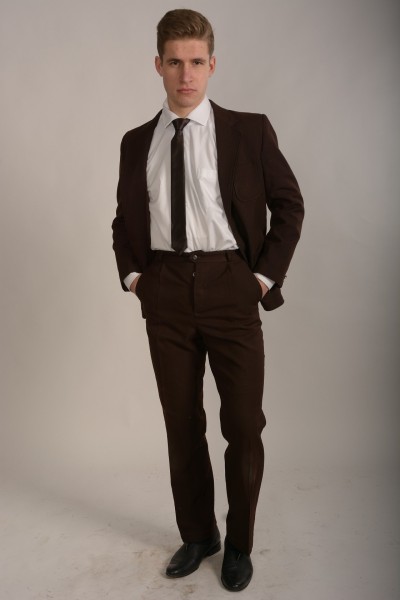 Школьная коричневая форма СССР (мужская)