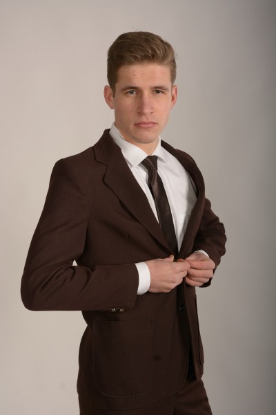 Школьная коричневая форма СССР (мужская)