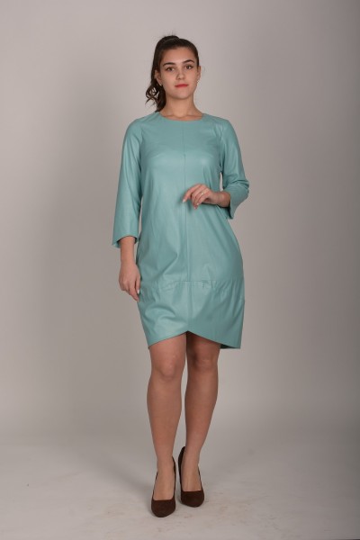 Кожаные платья