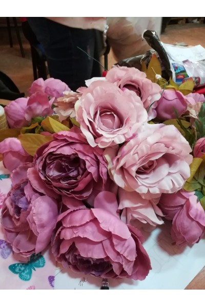 Головки квітів в асортименті