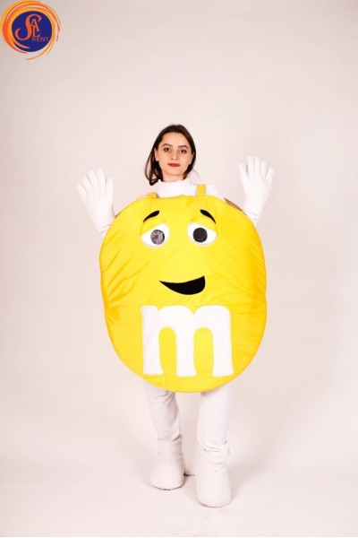 Напівростовий костюм М&Ms 