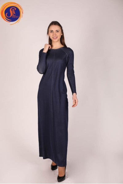 Платье темно-синее