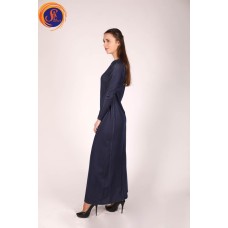 Платье темно-синее