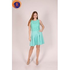 Сукня коктейльна, бірюза