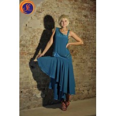 Платье голубое 30-е