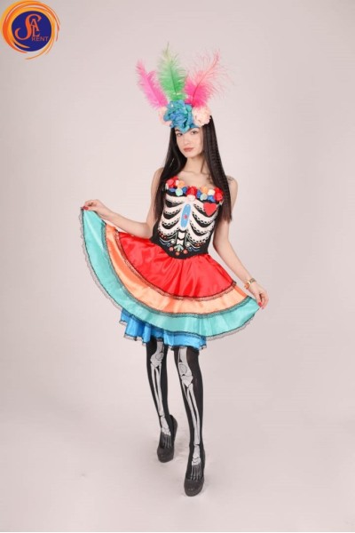 Мексиканський костюм Santa Muerte