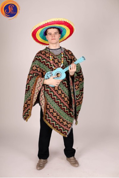 Мексиканський костюм/пончо