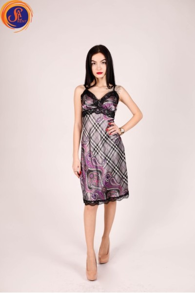 Сарафан клетка