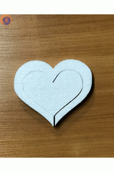 Серце з пінопласту
