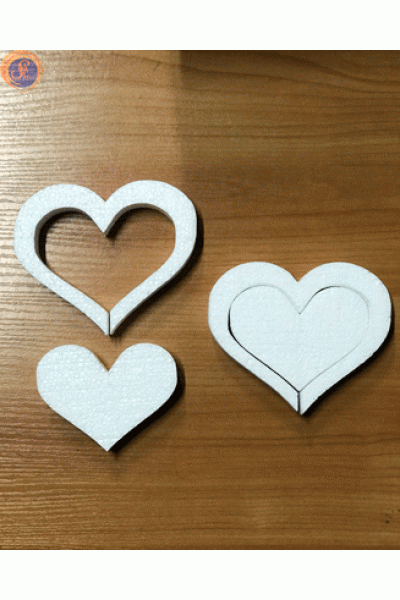 Серце з пінопласту