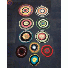 Килимки етно круглі