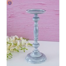 Свічник сіро-блакитний