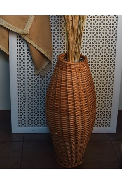 Плетений глек-ваза