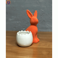 Підставка під писанку «Orange rabbit»