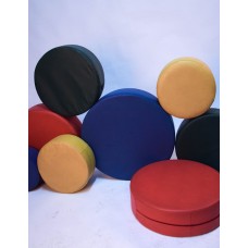 Пуфи круглі різнокольрові