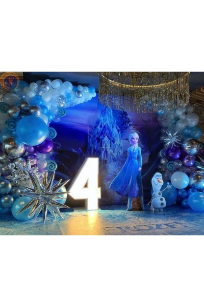 Цифри з лампочками