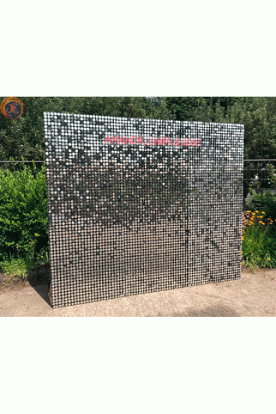 Задник паєтки срібло