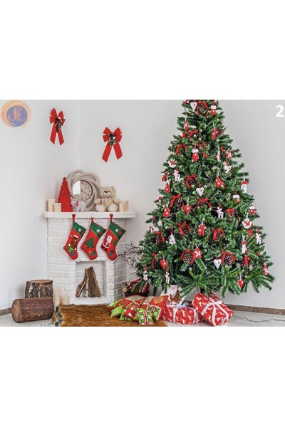 Новорічні фотозони з каміном