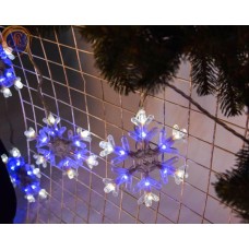 СВІТОДІОДНА ГІРЛЯНДА СНІЖИНКА LED