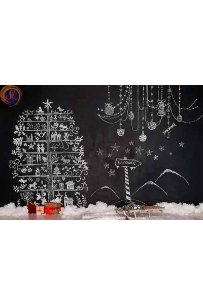 Новорічна Грифельна Дошка