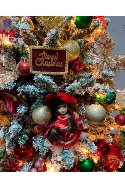 Ялинка червоно-зелена (180 см)