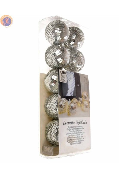 LED гірлянда з паєтками