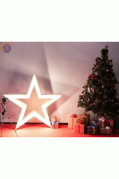 Зірка лампочками