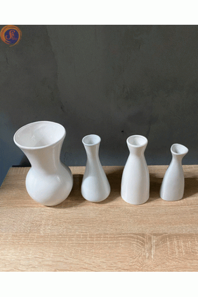 Вазочки білі