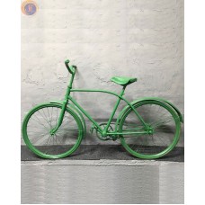 Ретро велосипед зелений