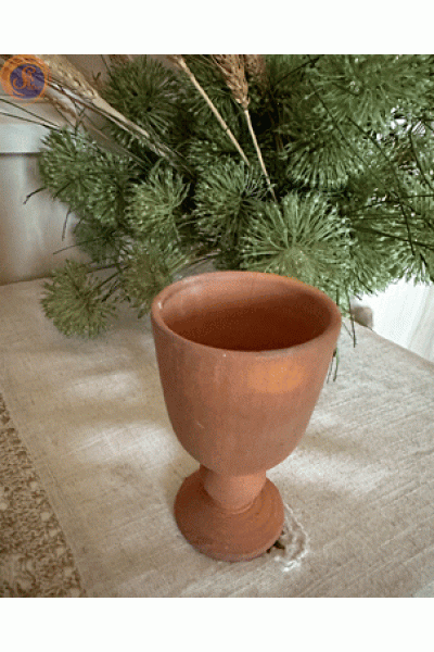 Келих глиняний