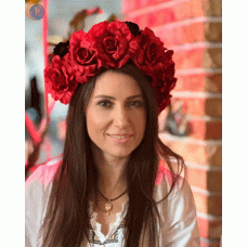 Вінок український червоний