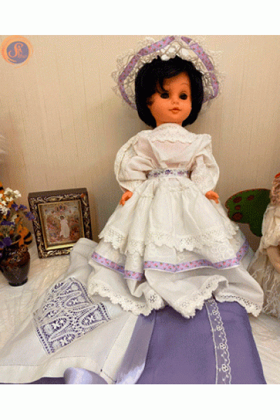 Лялька «Прованс» на подушці