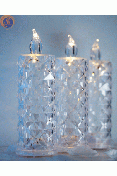 Кришталева led свічка 