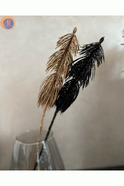 Гілка хвойна в глітері