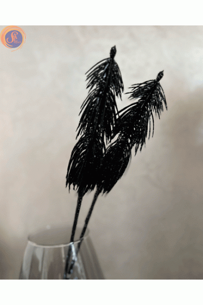 Гілка хвойна в глітері