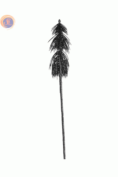 Гілка хвойна в глітері